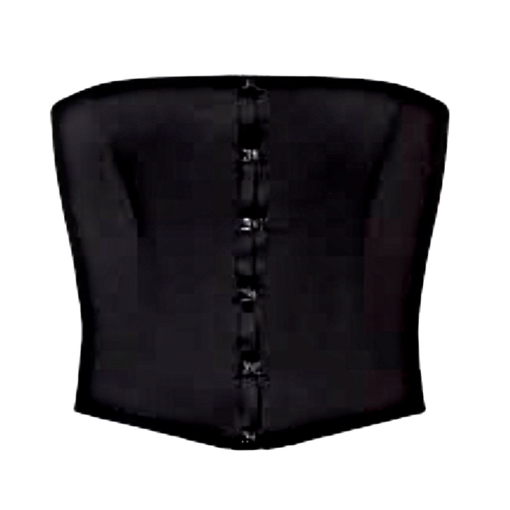 Reformation Jaclyn Satin Top (Corset) Black 4 NWT